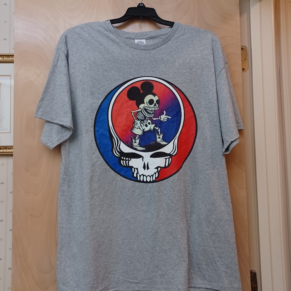Grateful Dead Mickey Skelton Tee Shirt XL Vintage - Picture 2 of 5